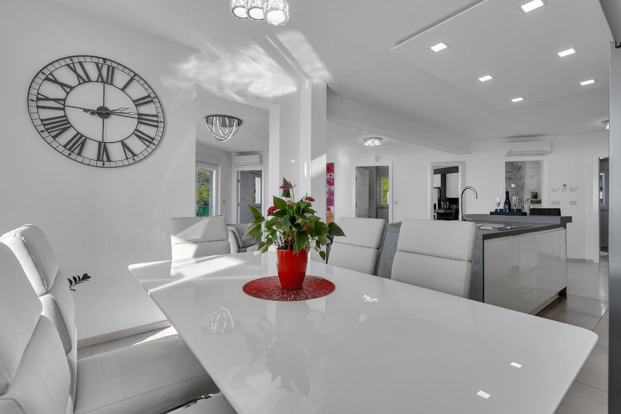 Exclusive Penthouse Big Blue With Private Jacuzzi Apartment มาคาร์สกา ภายนอก รูปภาพ